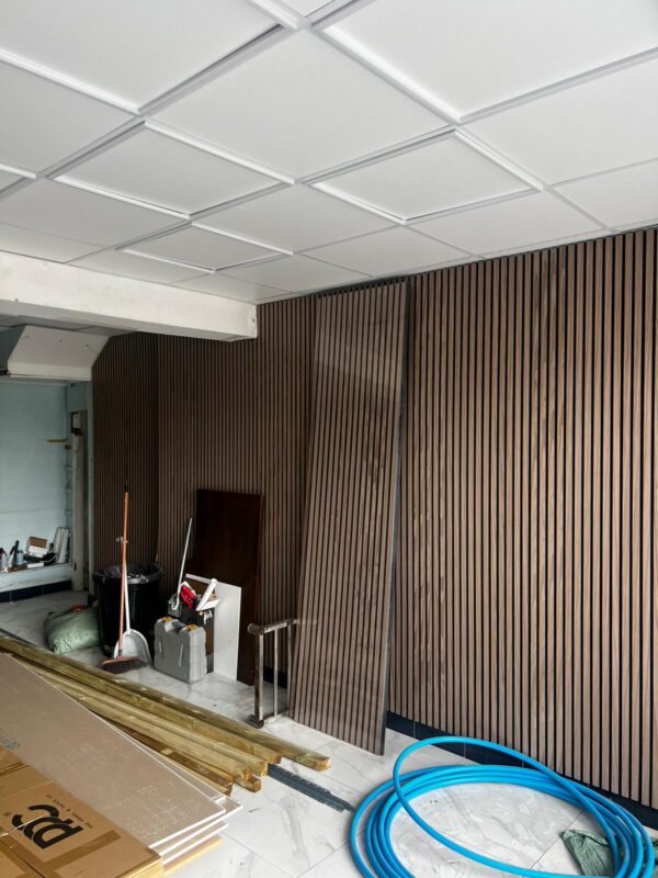 Light Walnut Acoustic Panel - Image 2