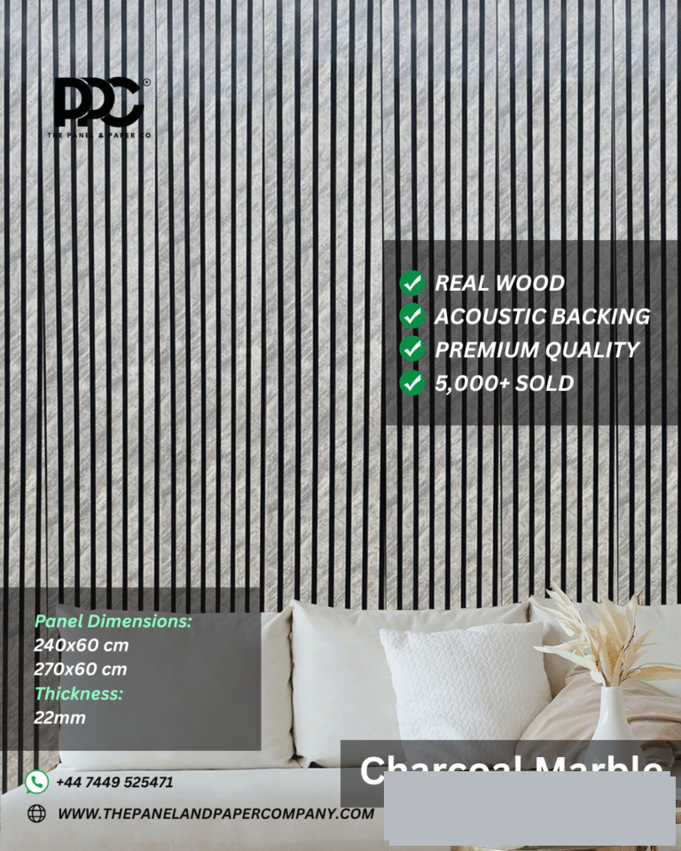 Why Wall Panels Work in Modern UK Interiors in a UK interior