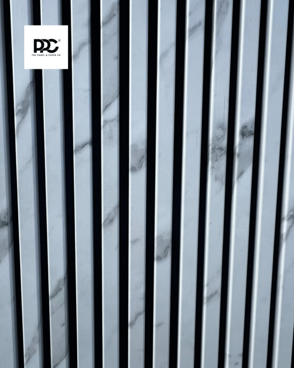 3 Sided Carerra Marble Acoustic Wall Panel - Image 2