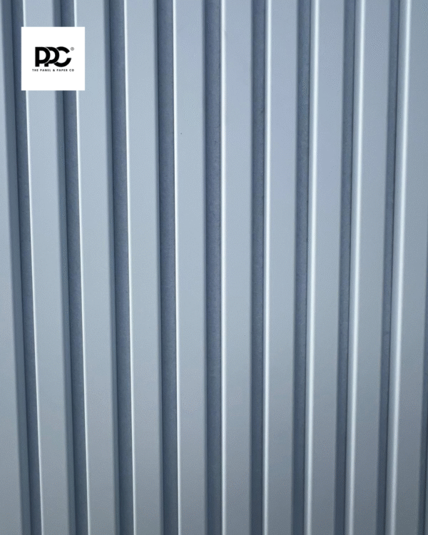 3 Sided White Acoustic Wall Panel - Image 3