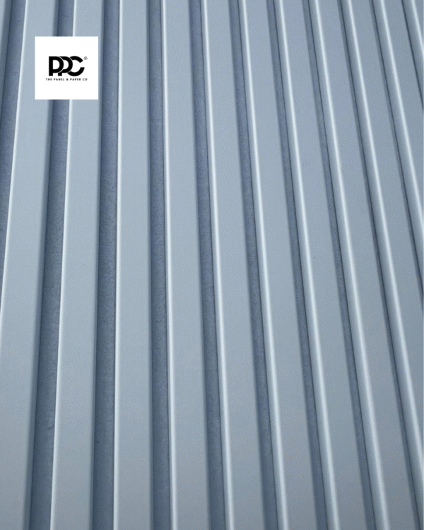 3 Sided White Acoustic Wall Panel - Image 2