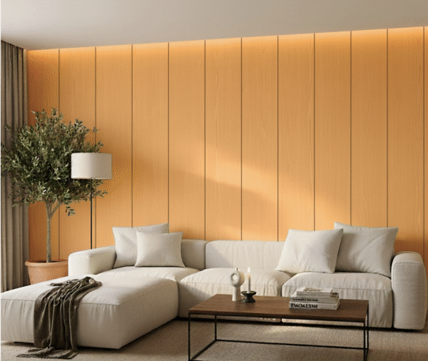 WPC FLAT Wall Panels  - Light Oak