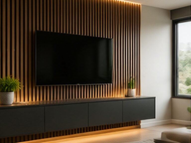 Acoustic wall panels London installation example