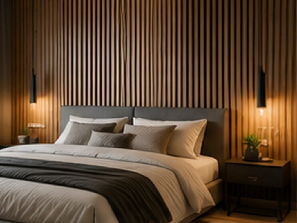 Wall panels London installation example