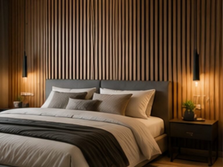 Wall panels London installation example