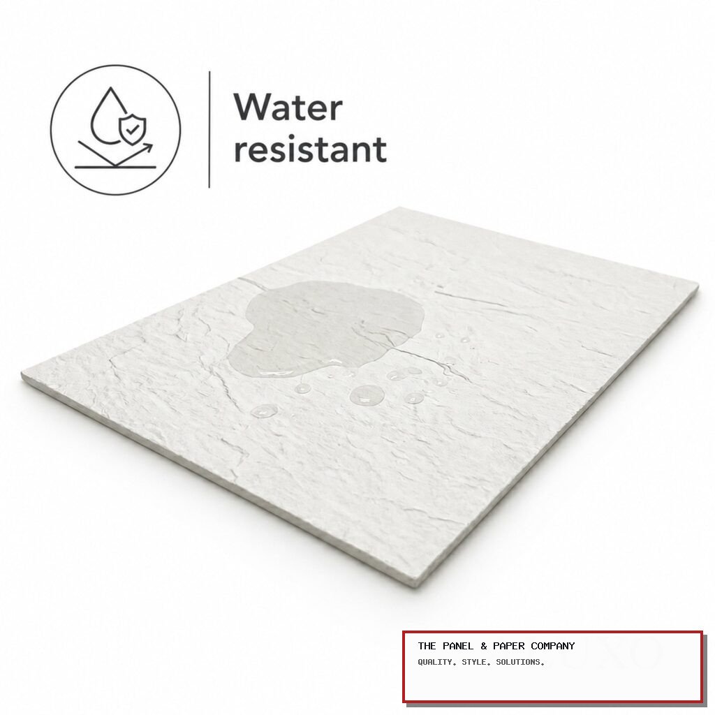 Outdoor Off White Riven MCM Flexible Stone in Richmond: London Area Guide in a UK interior