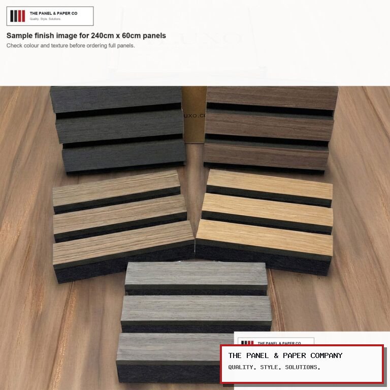 Charcoal Black Acoustic Wall Panel Sample in Basildon: London Area Guide in a UK interior