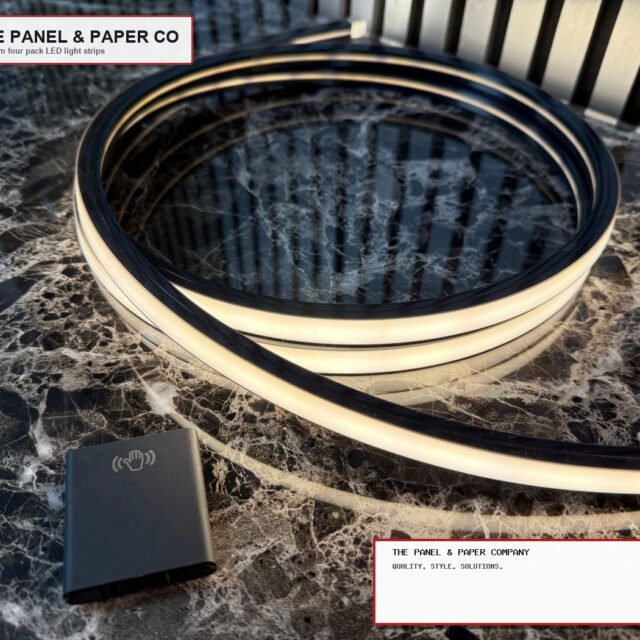 Premium four pack black LED light strips product image 2
