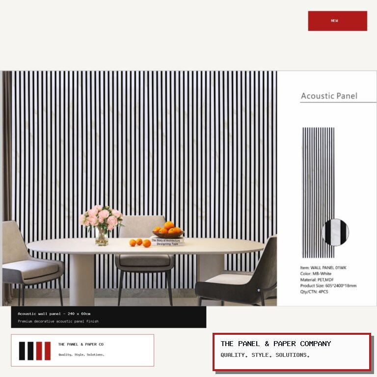 White Marble Acoustic Wall Panel in West London: London Wall Panel Guide in a UK interior