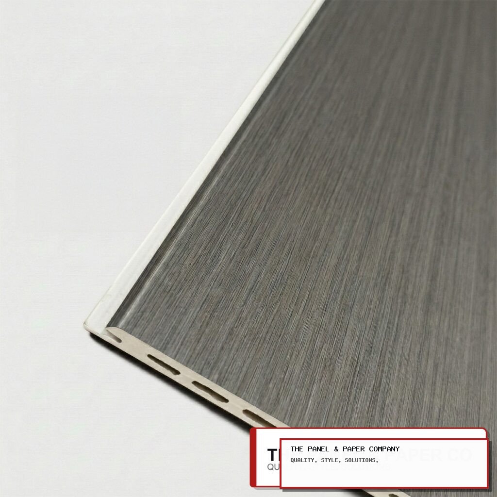 WPC Flat Wall Panels 236x40cm - Ash Grey in Hertfordshire: London Area Guide in a UK interior