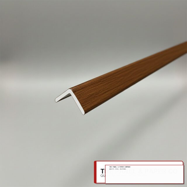 WPC Matching End Trims 235cm (Set of 4) - Walnut (Dark Oak) - The Panel & Paper Co image 1