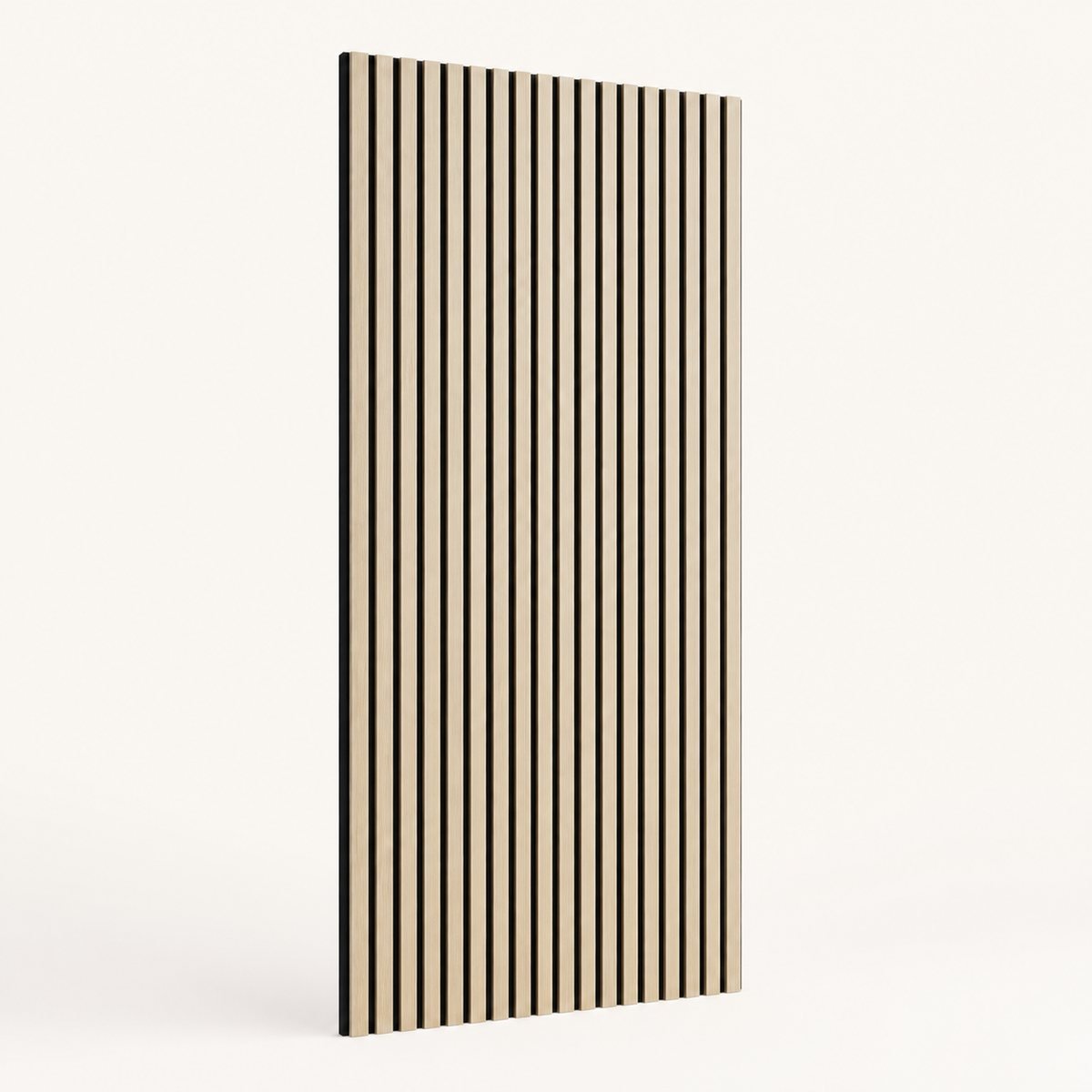 Natural Oak acoustic wall panel full panel product view