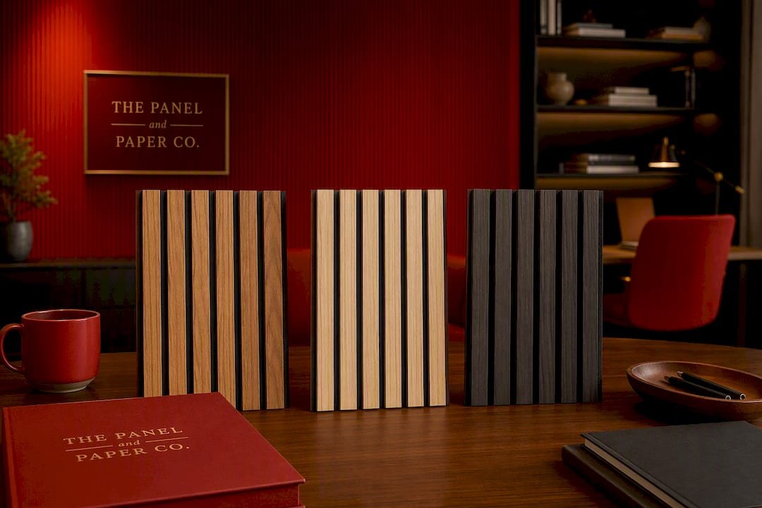 Ultra Low Cost Teak Oak Acoustic Wall Panel