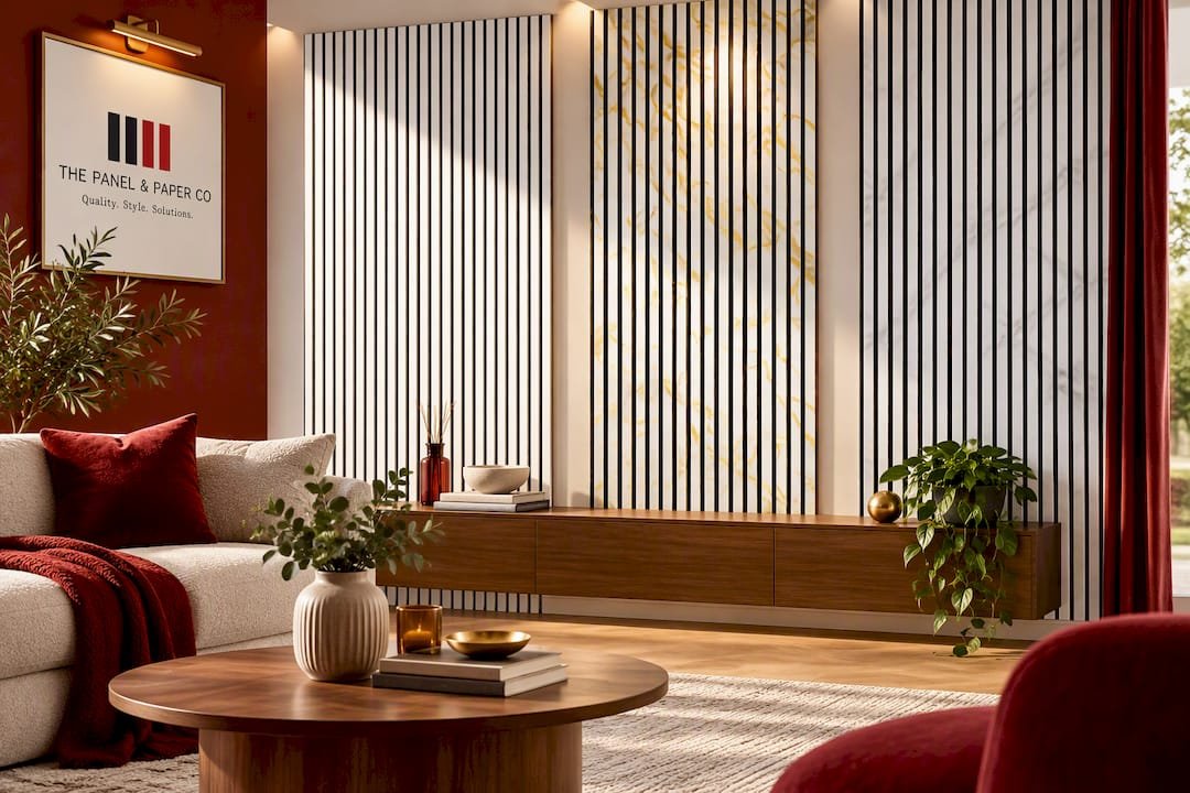 White Acoustic Wall Panel – 240 x 60cm
