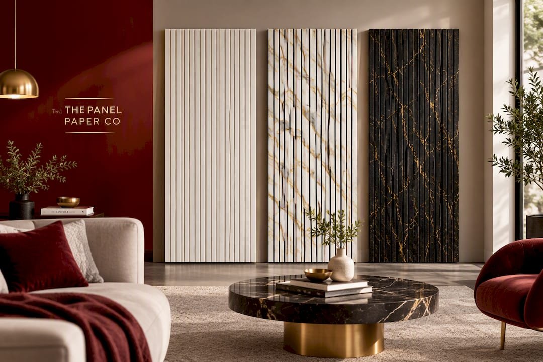 White Acoustic Wall Panel – 240 x 60cm
