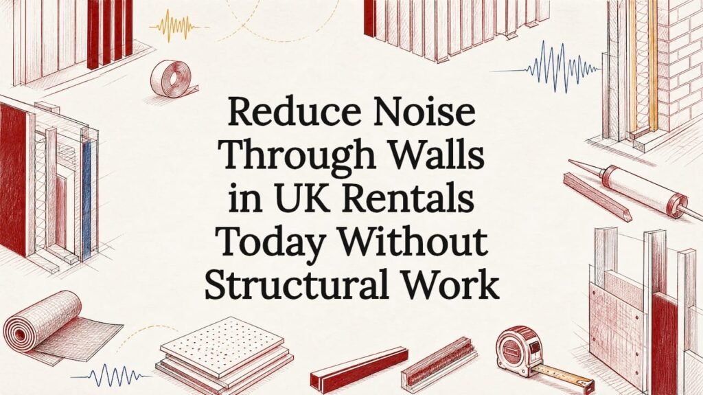 Decorative acoustic wall noise title card