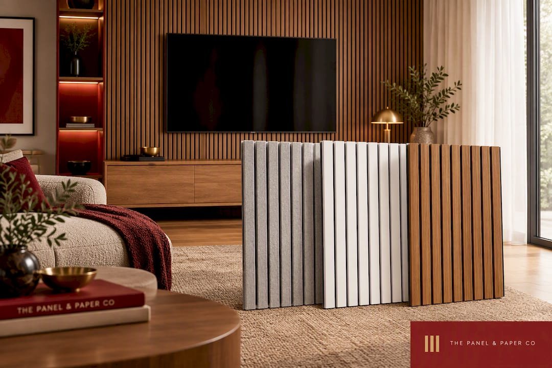 Ultra Low Cost Light Grey Acoustic Wall Panel