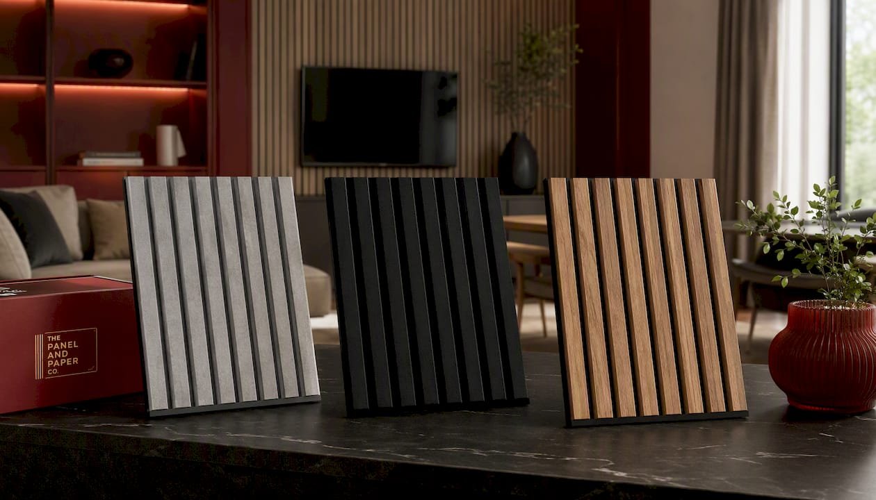 Ultra Low Cost Light Grey Acoustic Wall Panel